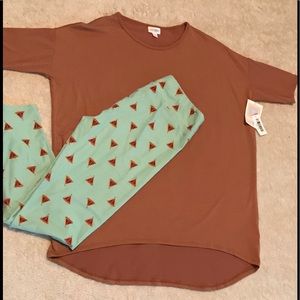 Lularoe outfit medium NWT Irma and TC EUC unicorn